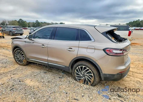 2020 Lincoln Nautilus Reserve z USA, uszkodzony, nr VIN 2LMPJ6K98LBL13195